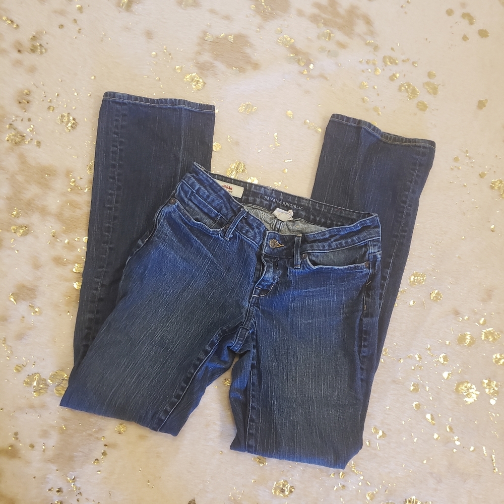 Banana Republic 2 Urban Boot Cut Jeans